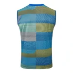 Camiseta Sin Mangas Real Madrid 2025 2026 Azul Amarillo