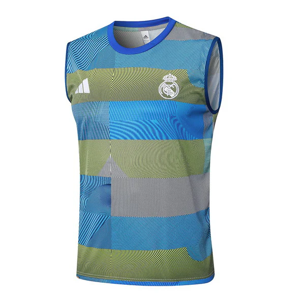 Camiseta Sin Mangas Real Madrid 2025 2026 Azul Amarillo Real Madrid Camiseta 2025 2026 Azul - Camiseta Real Madrid | tiendasdefutboles