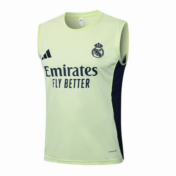 Camiseta Sin Mangas Real Madrid 2025 2026 Verde Claro Real Madrid Camiseta 2025 2026 Verde - Camiseta Real Madrid | tiendasdefutboles