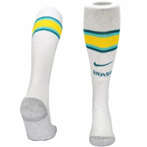 Brasil Calcetines 2026 Casa Blanco - Brasil Barata | tiendasdefutboles