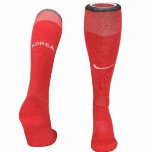 Corea Calcetines 2026 Casa Rojo - Corea Barata | tiendasdefutboles