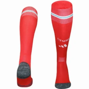 Gales Niños Calcetines 2026 Casa Rojo - Gales Niños Barata | tiendasdefutboles