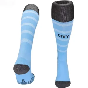 Manchester City Niños Calcetines 2025 2026 Casa Azul - Equipacion Manchester City Niños | tiendasdefutboles
