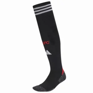 Manchester United Niños Calcetines 2025 2026 Casa Negro - Equipacion Manchester United Niños | tiendasdefutboles