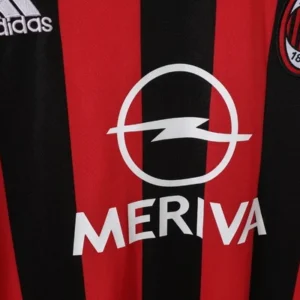 AC Milan Camiseta 2003 2004 Casa Roja - Camiseta Ac Milan | tiendasdefutboles