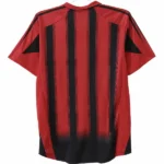 Casa Camiseta AC Milan Retro 2004 2005 Rojo