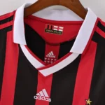 Casa Camiseta AC Milan Retro 2009 2010 Rojo