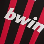 Casa Camiseta AC Milan Retro 2009 2010 Rojo
