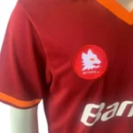 Casa Camiseta As Roma Retro 1982 1983 Rojo