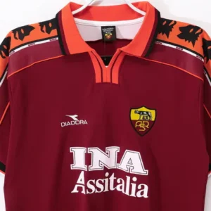 AS Roma Camiseta Casa Roja - Camiseta As Roma | tiendasdefutboles