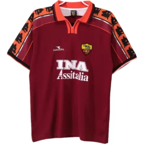 AS Roma Camiseta Casa Roja - Camiseta As Roma | tiendasdefutboles