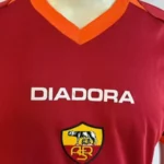 Casa Camiseta As Roma Retro 2006 2007 Rojo