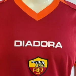 AS Roma Camiseta 2006 2007 Casa Roja - Camiseta As Roma | tiendasdefutboles