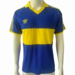 Casa Camiseta Boca Juniors Retro 1985 1986 Azul