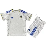 Casa Camiseta Conjunto De Niños Leeds United 2025 2026 I Blanco