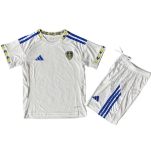 Leeds United Niños Conjunto 2025 2026 Casa Blanco - Tuta Leeds United Niños | tiendasdefutboles