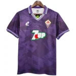 Casa Camiseta Fiorentina Retro 1992 1993 Purpura