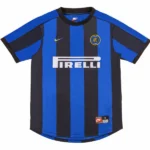 Casa Camiseta Inter Milán Retro 1999 2000 Azul
