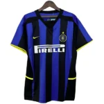 Inter Milán Camiseta 2002 2003 Casa Azul - Camiseta Inter Milán 2025 | tiendasdefutboles