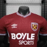 Casa Camiseta Jugadores West Ham United 2025 2026 Rojo
