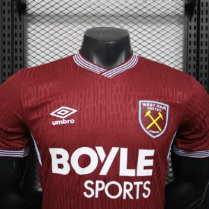 West Ham United Camiseta Edición Jugadores 2025 2026 Casa Roja - Camiseta West Ham United | tiendasdefutboles