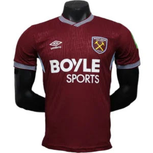 West Ham United Camiseta Edición Jugadores 2025 2026 Casa Roja - Camiseta West Ham United | tiendasdefutboles