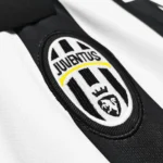 Casa Camiseta Juventus Retro 2014 2015 Negro Blanco