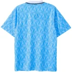 Casa Camiseta Lazio Retro 1991 1992 Azul Claro