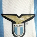 Casa Camiseta Lazio Retro 1999 2000 Azul Blanco