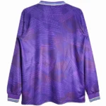Casa Camiseta Manga Larga Fiorentina Retro 1992 1993 Purpura