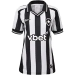 Casa Camiseta Mujer Botafogo 2025 2026 Negro Blanco