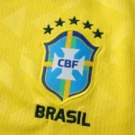 Casa Camiseta Mujer Brasil 2026 Amarillo