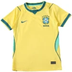 Casa Camiseta Mujer Brasil 2026 I Amarillo