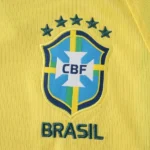 Casa Camiseta Mujer Brasil 2026 I Amarillo