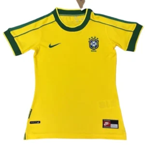 Brasil Mujer Camiseta Casa Amarilla - Camiseta Brasil Mujer | tiendasdefutboles