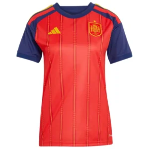España Mujer Camiseta 2026 Casa Roja - Camiseta España Mujer Blanca | tiendasdefutboles
