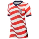 Casa Camiseta Mujer Estados Unidos 2026 Rojo Blanco