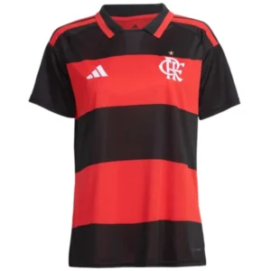 Flamengo Mujer Camiseta 2026 2027 Casa Roja - Camiseta Flamengo Mujer 2026 2027 | tiendasdefutboles