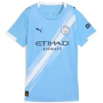 Casa Camiseta Mujer Manchester City 2025 2026 Azul