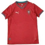 Casa Camiseta Mujer Portugal 2026 Rojo