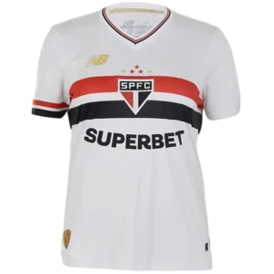 São Paulo Mujer Camiseta 2025 2026 Casa Blanca - Camiseta Sao Paulo Mujer | tiendasdefutboles