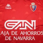 Casa Camiseta Osasuna Retro 1996 1997 Rojo