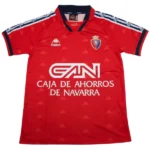 CA Osasuna Camiseta Casa Roja - Camisetas De Futbol Retro | tiendasdefutboles