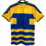 Casa Camiseta Parma Retro 1999 2000 Azul Amarillo