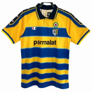 Parma Camiseta 2000 Casa Azul - Camiseta Real Madrid Parmalat | tiendasdefutboles