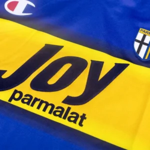 Parma Camiseta 2001 2002 Casa Azul - Camiseta Real Madrid Parmalat | tiendasdefutboles
