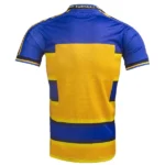 Casa Camiseta Parma Retro 2001 2002 Azul Amarillo