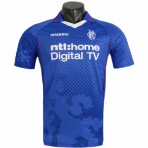 Rangers Camiseta 2002 2003 Casa Azul - Camiseta Rangers De Talca | tiendasdefutboles