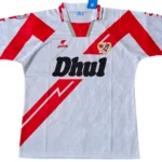 Rayo Vallecano de Madrid Camiseta Casa Blanca - Camiseta Rayo Vallecano De Madrid | tiendasdefutboles