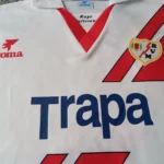 Casa Camiseta Rayo Vallecano Retro 1997 1998 Blanco